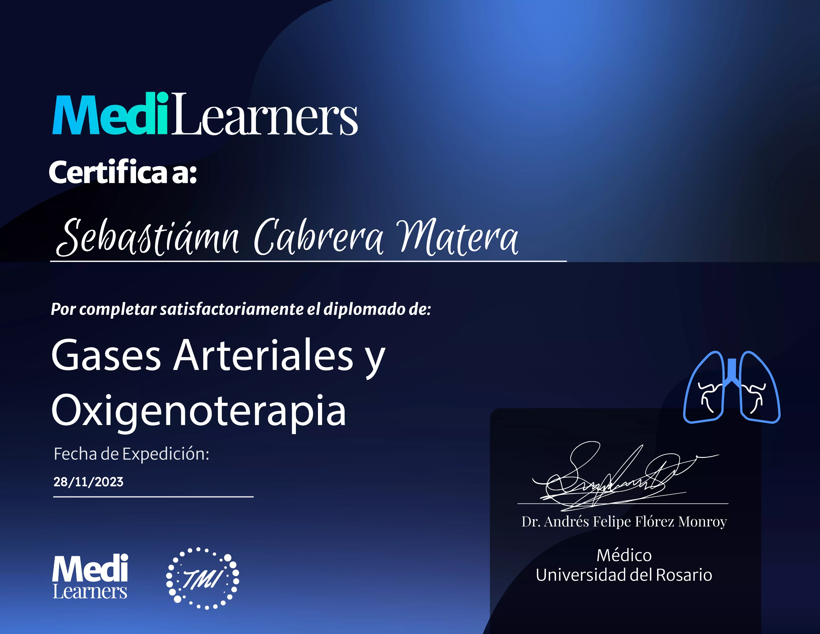Diplomado: Gases arteriales y oxigenoterapia
