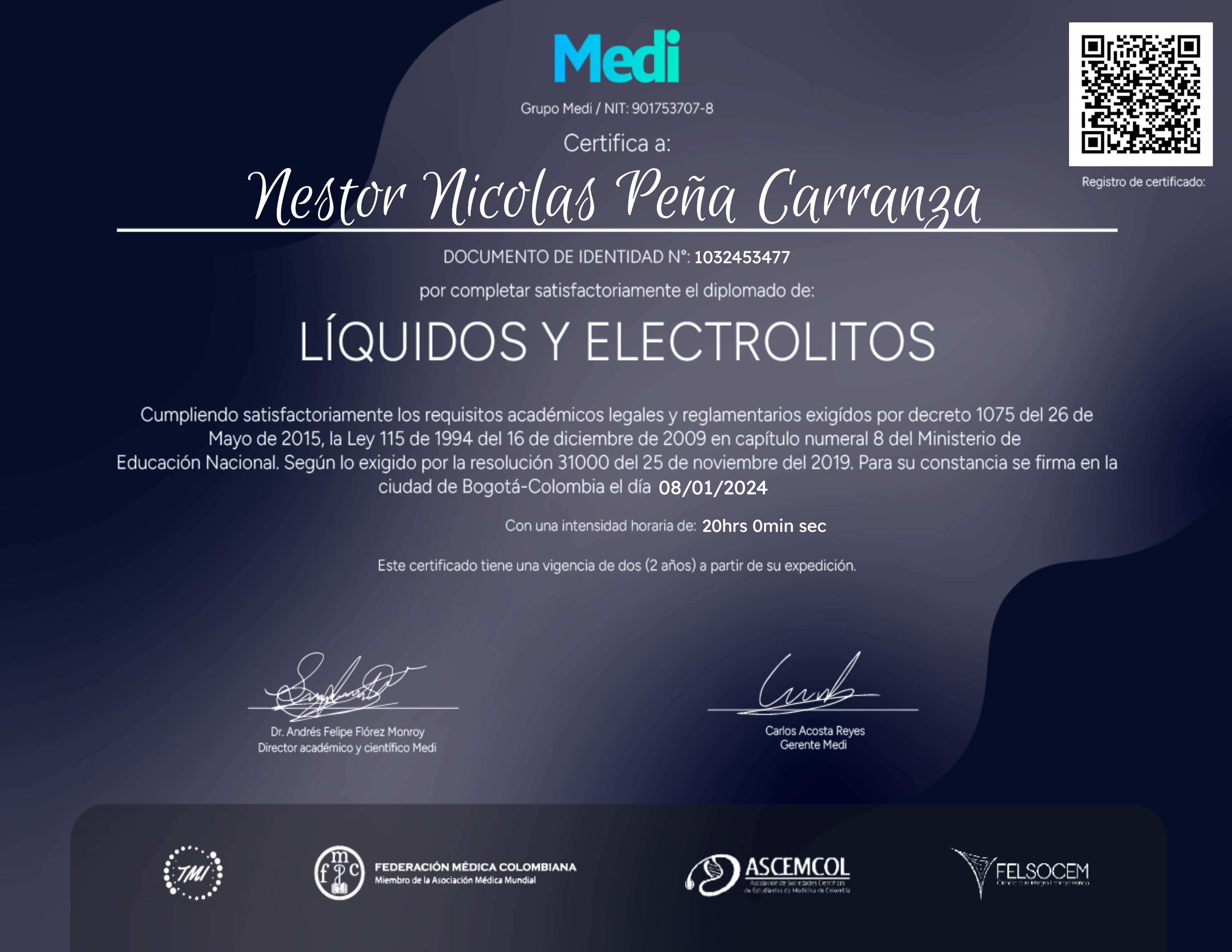 Diplomado liquidos y electrolitos