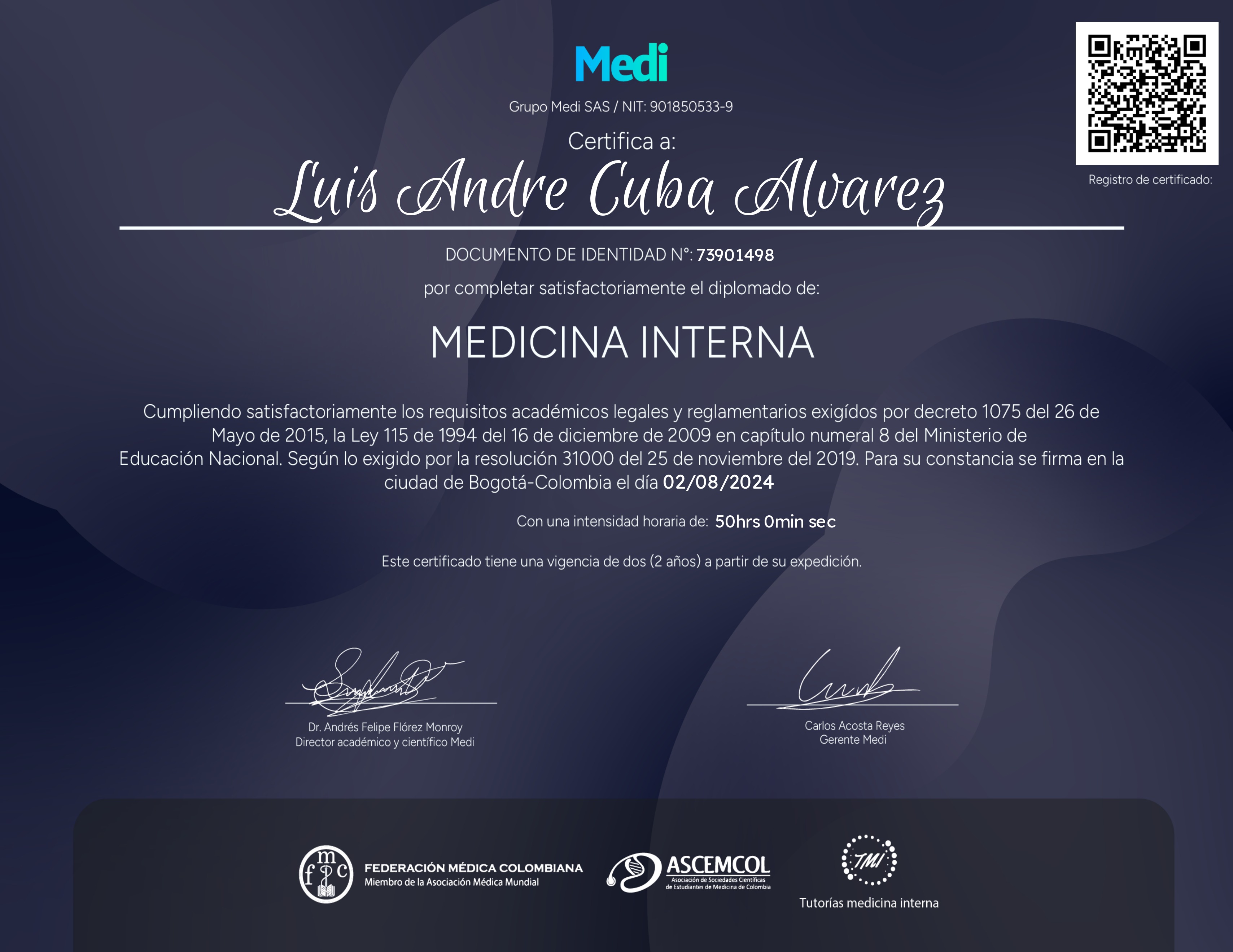Diplomado Medicina Interna (Versión 2025)
